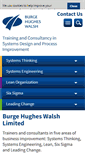 Mobile Screenshot of burgehugheswalsh.co.uk